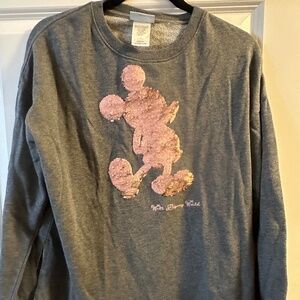 Disney rose gold Mickey Mouse sweater